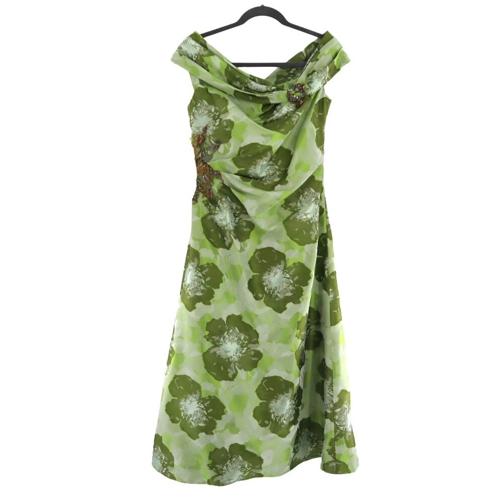 Lily Sammi Gown Womens XL Green Cottagecore Romantic Retro‎ Formal Garden Party